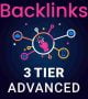 Buy 3 Tier Advanced Backlinks Package